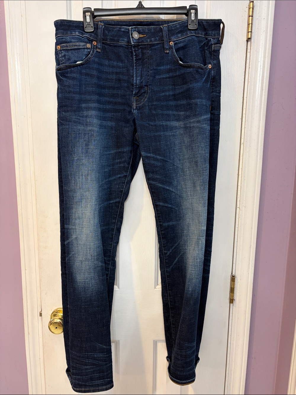 American Eagle Outfitters Dark Indigo Skinny Jeans